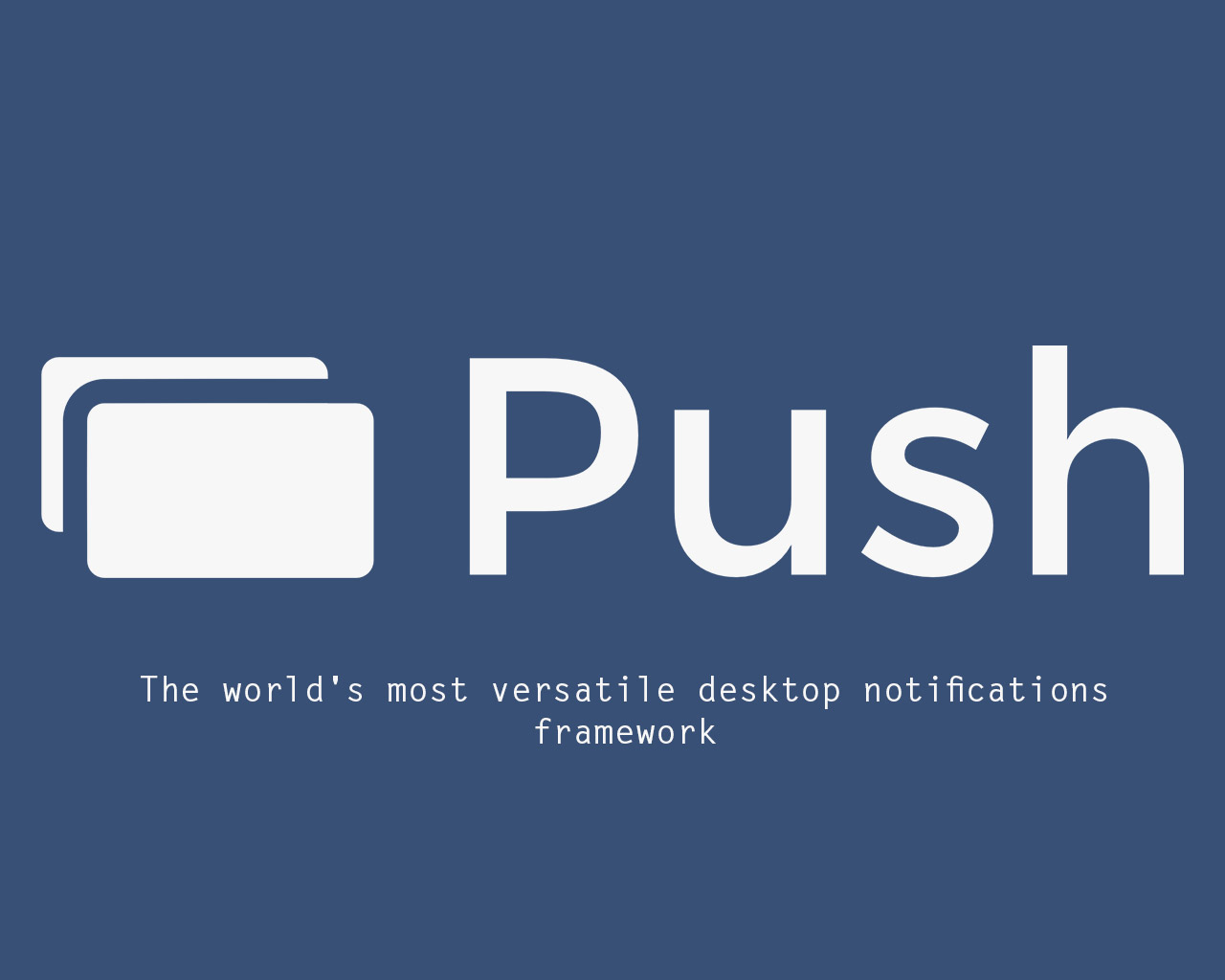 Push notifications for websites