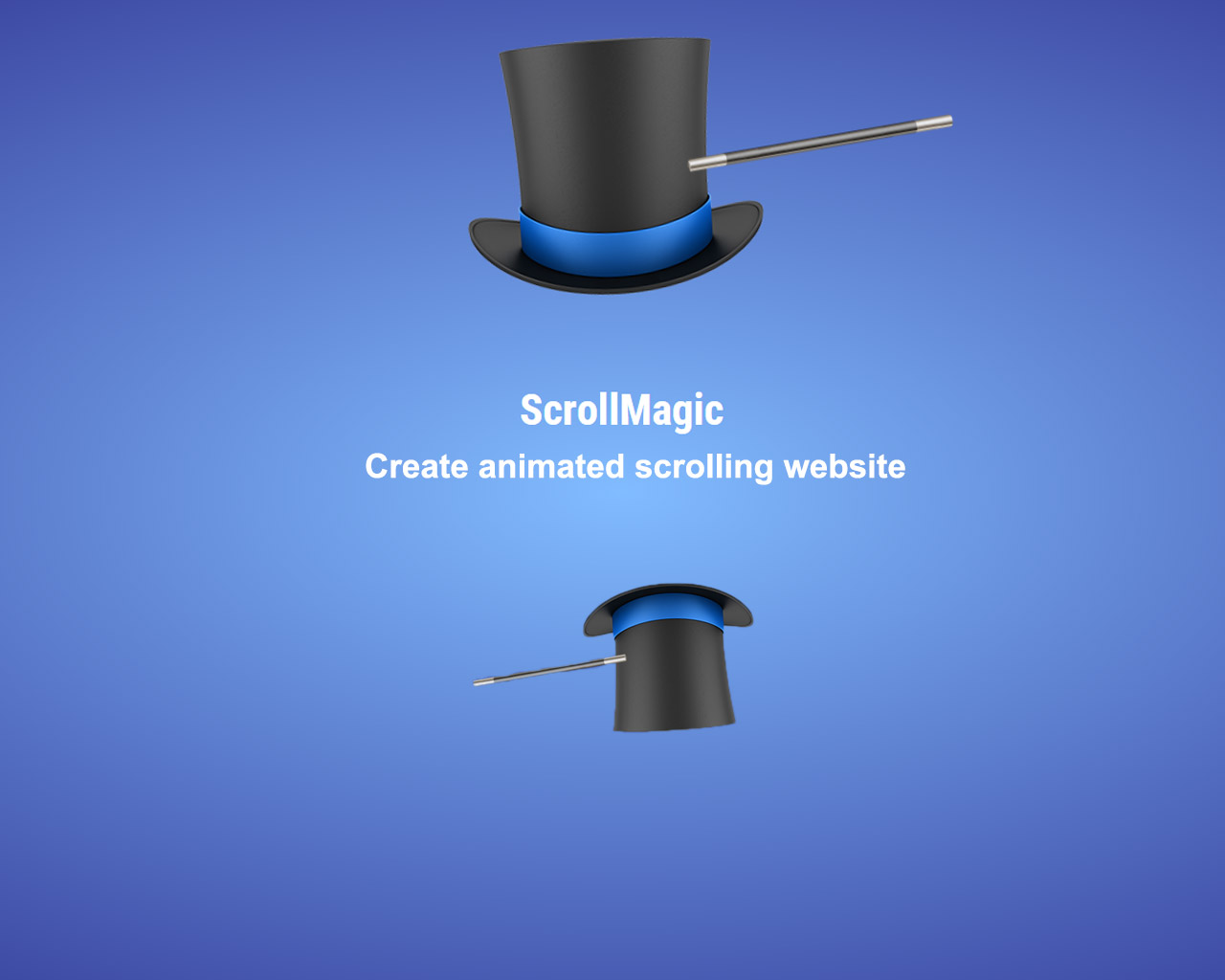Create animated scrolling website with ScrollMagic
