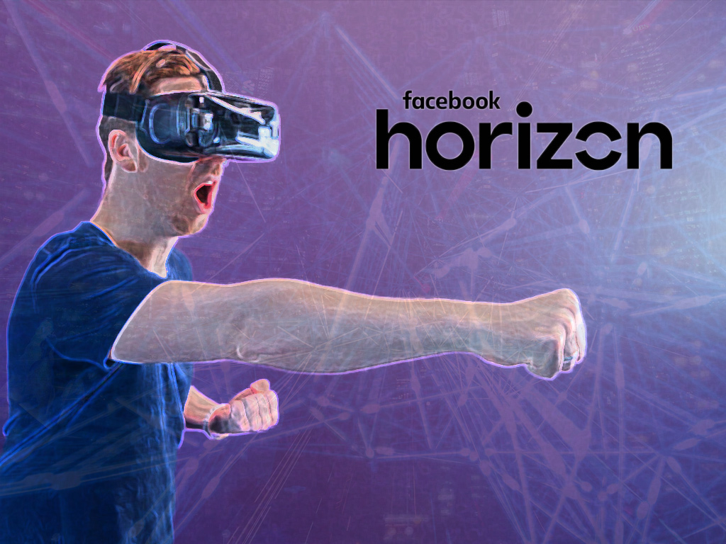 Social VR world, Facebook Horizon